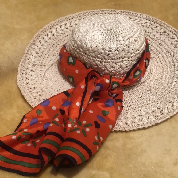 Heart Patterned Made in Japan 43” X 12” Rectangular Slim Scarf - Picture 5 of 10